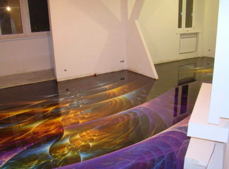 Полиуретановый пол 3д