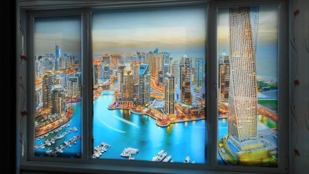 Рулонные шторы с фотопечатью