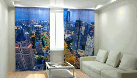 Шторы с фотопринтом