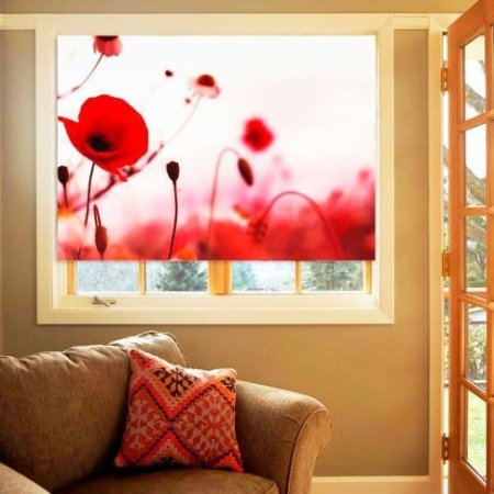 Жалюзи рулонные с рисунком