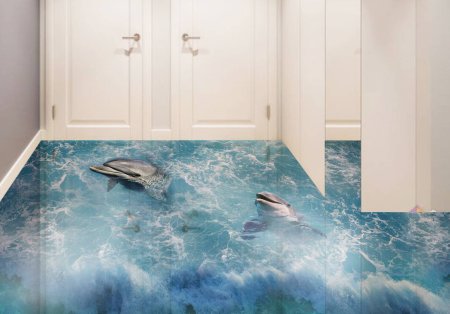Эпоксидный наливной пол Epoxy Floor 3d