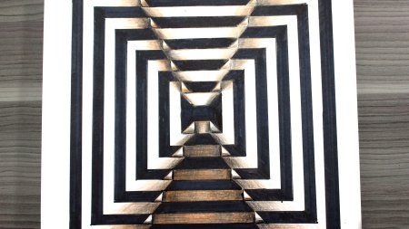 Оптические иллюзии на потолке