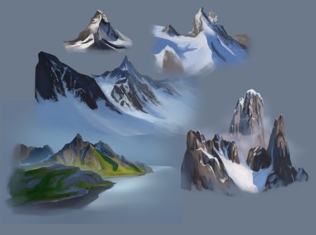 Горы туториал