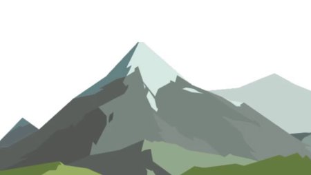 Гора мультяшная