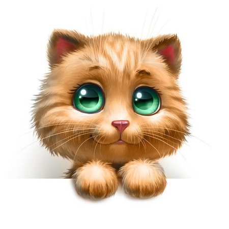 Кот мультяшка