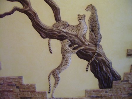 Барельеф дракон