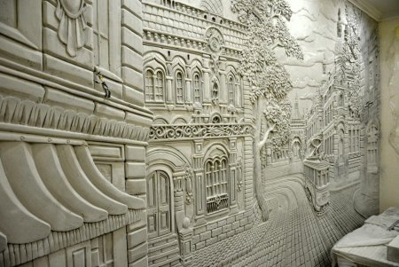 Барельеф птицы