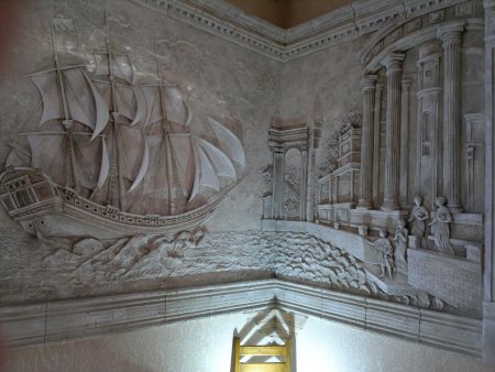 Декоративная штукатурка волна