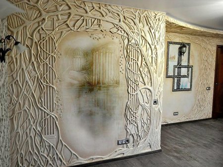 Объемная декоративная штукатурка