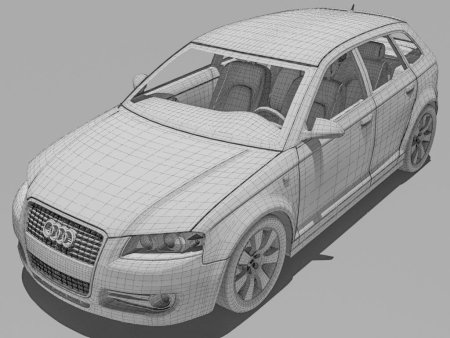 Audi a3 Sportback моделька