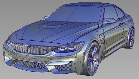 BMW m4 Blueprint
