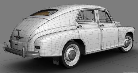 ГАЗ м20 победа чертежи