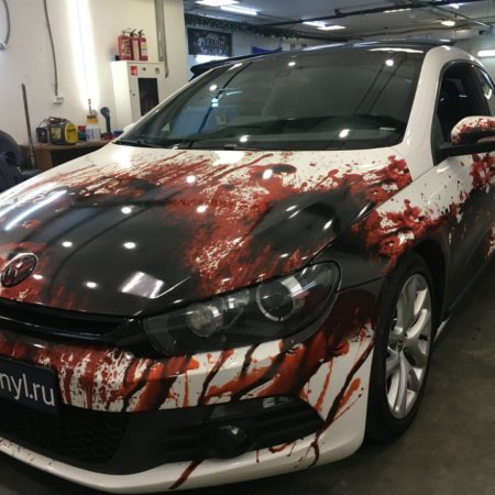 Аэрография на машине