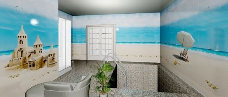 Панели ПВХ 3d novita «панорама острова Ботинас»