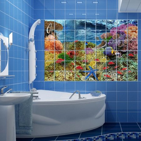 Панно из кафеля для ванной