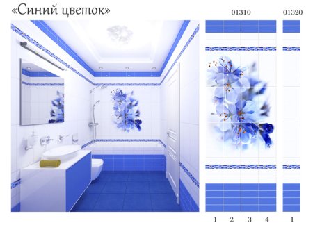 Пластиковые панели с рисунком