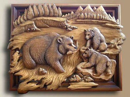 Художественная резьба по дереву Петра Носикова