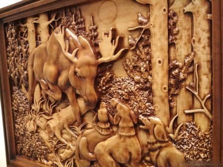 Художественная резьба po derevu