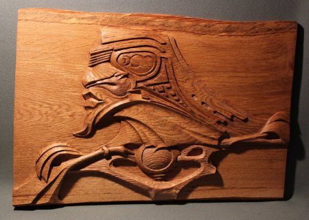 Акантовый орнамент резьба