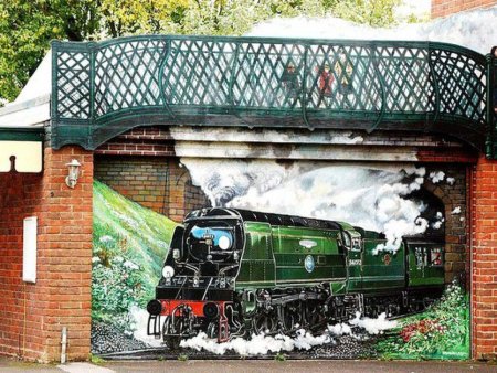 Разрисованные ворота