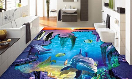 Наливные полы 3d