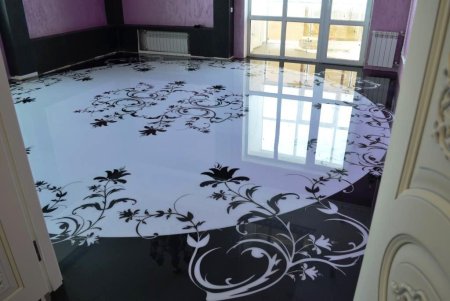 Декоративный полимерный пол