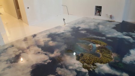 Эпоксидный пол в душе