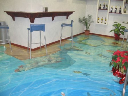 Наливной линолеум