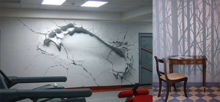 Роспись стен маркером