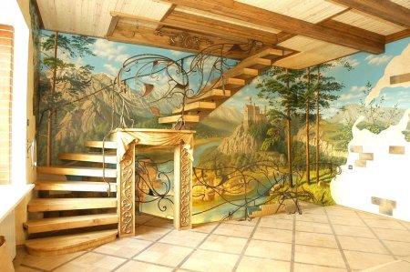 Декоративная роспись стен