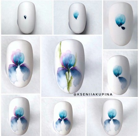 Рисование на ногтях для новичков