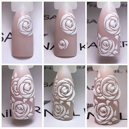 Маникюр дизайн пошагово