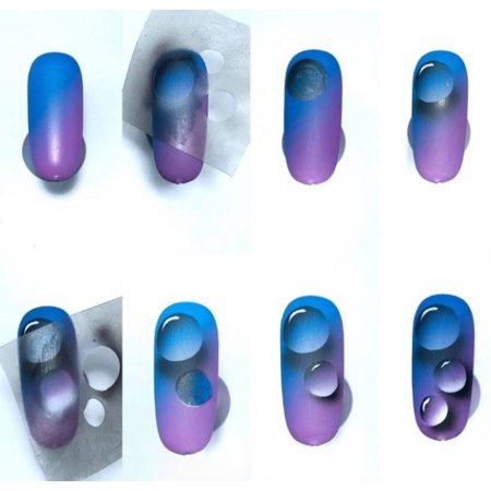 Цветы на ногтях пошагово