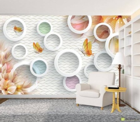 3д обои для стен