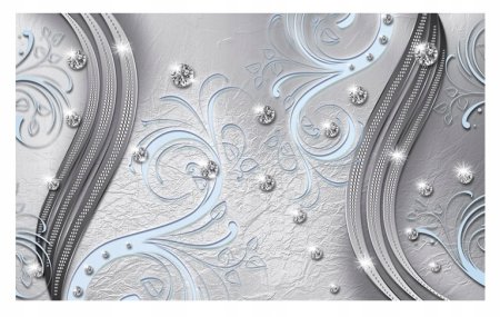 Серебристые узоры