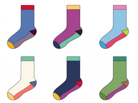 Носок макет