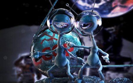 Веселый инопланетянин