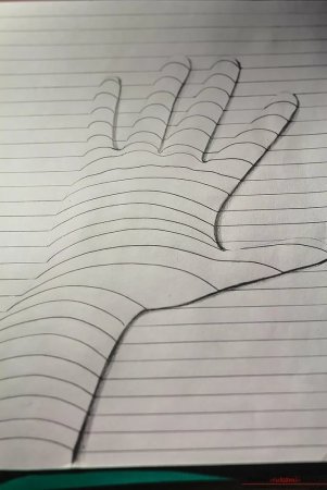 3д рисунки карандашом