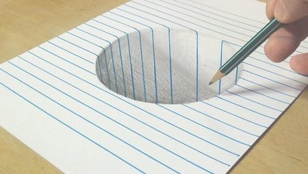 Оптические иллюзии на бумаге