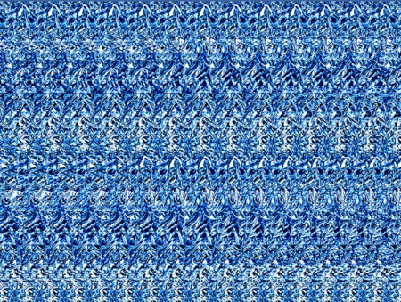 Стереограмма акула