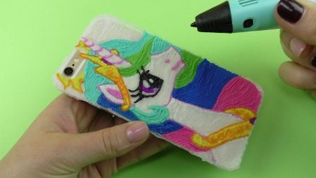 Чехол для телефона из 3д ручки