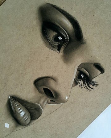 3d рисунки карандашом