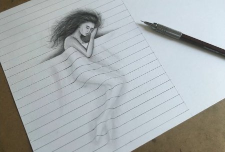 Объемные рисунки