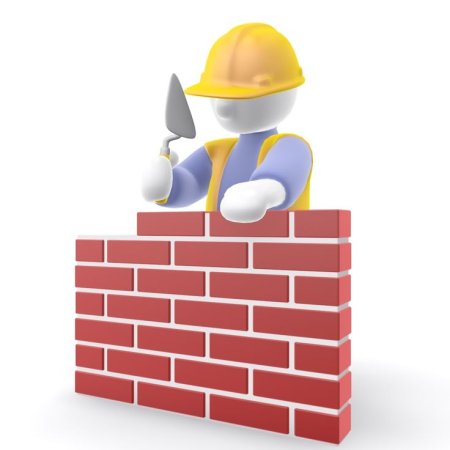 Человечек Строитель