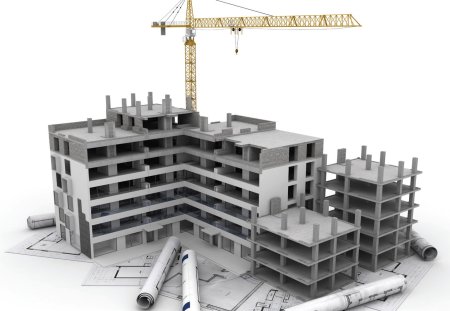 Стройка многоэтажки