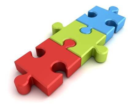 Пазл из 3 деталей