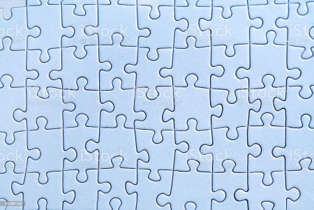 Однотонные пазлы на прозрачном фоне