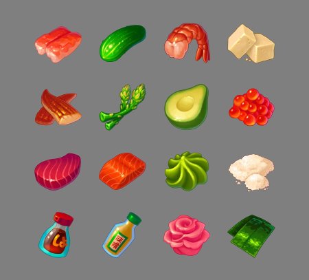 Иконки для игр еда