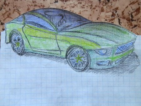 Рисовать 3д машины