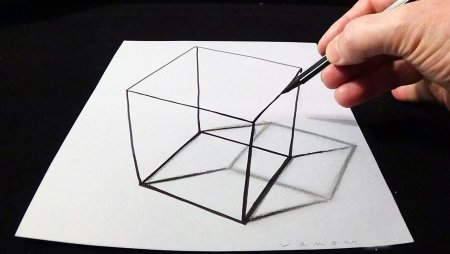 3д рисунки легкие
